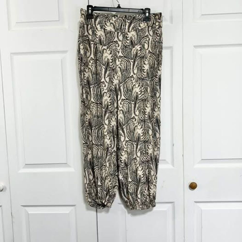 Anthropologie Paisley Print Harem Pants M